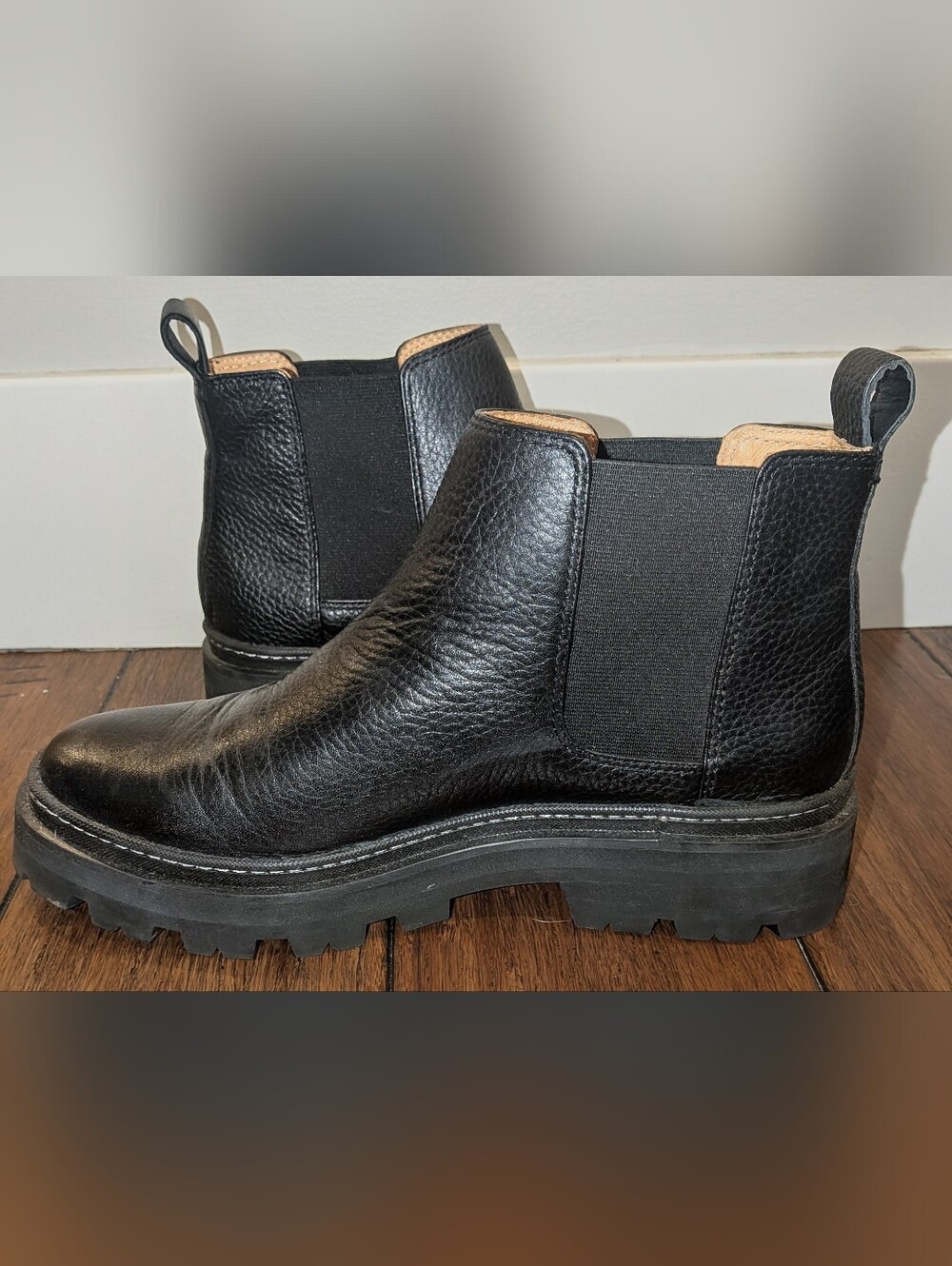 Madewell Women's The Mariam Chelsea Boot in Pebbled Leather